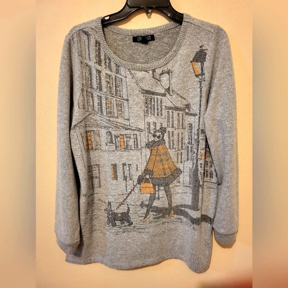 Love + Lace Long sleeve shirt